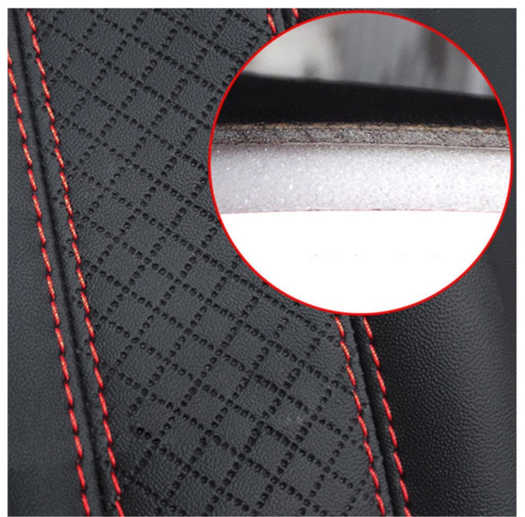 Protezione spalla cintura sicurezza auto in pelle 6,5x23cm