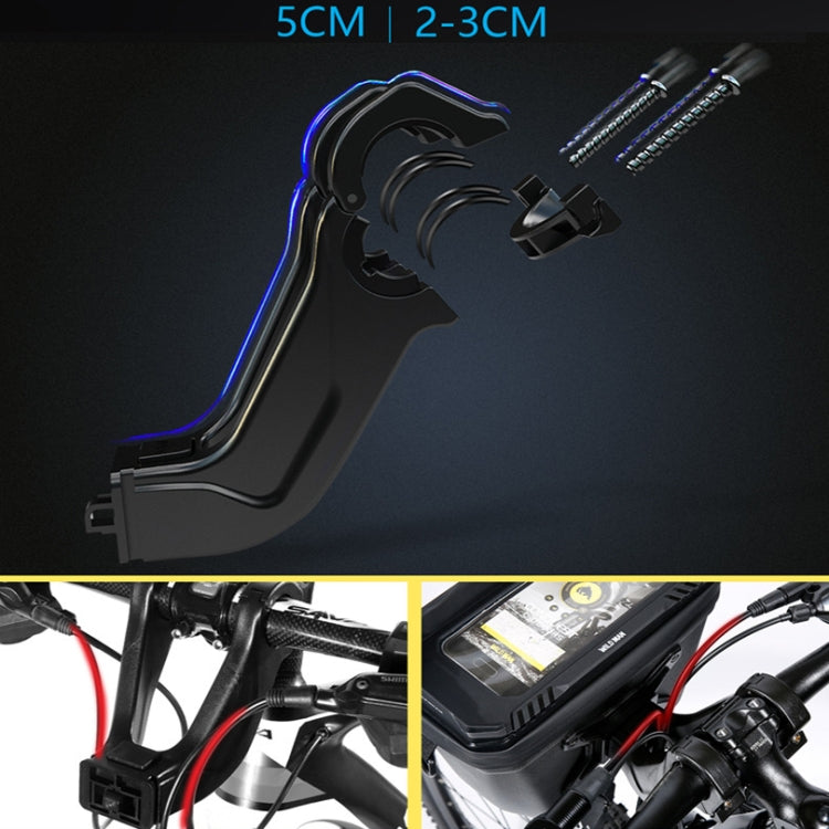 Borsa bici impermeabile 3L con touch screen WILD MAN XT8