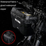 Borsa bici impermeabile 3L con touch screen WILD MAN XT8