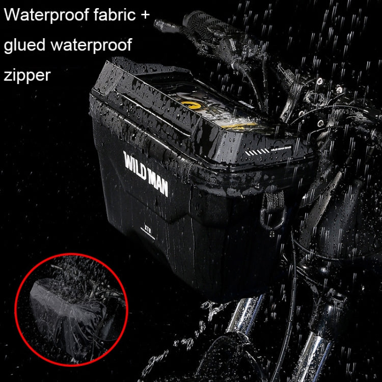 Borsa bici impermeabile 3L con touch screen WILD MAN XT8