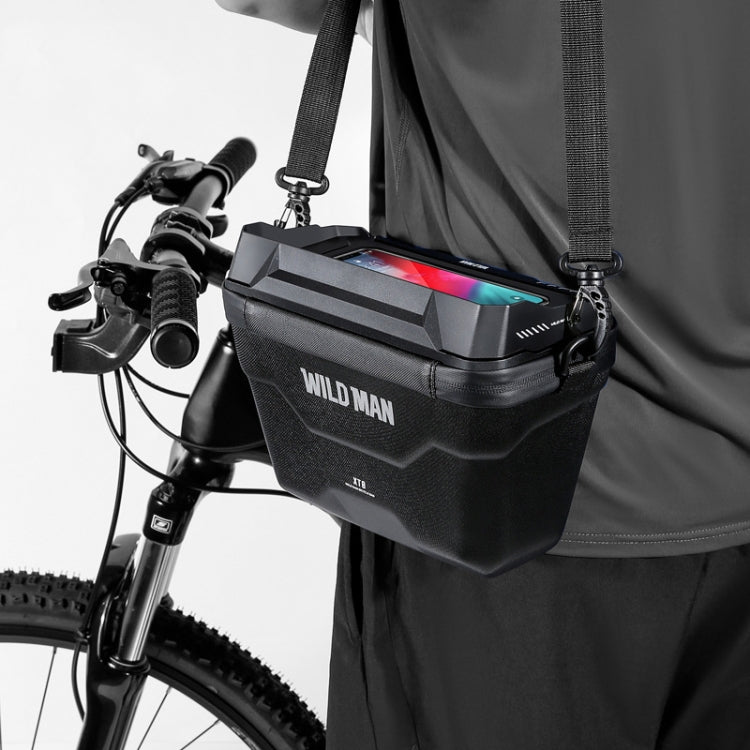Borsa bici impermeabile 3L con touch screen WILD MAN XT8