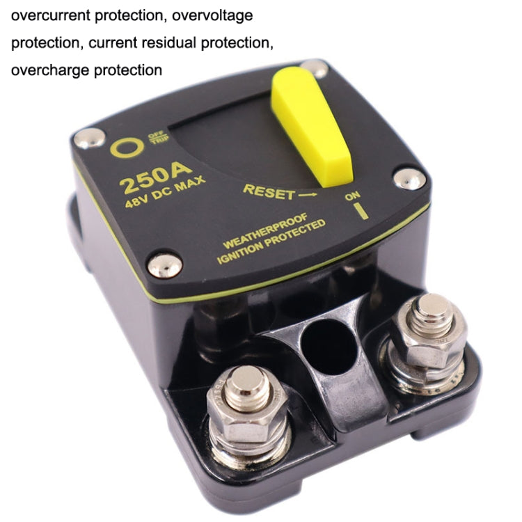 Interruttore automatico protezione 50A-300A per camper e yacht