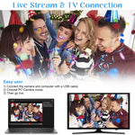 Videocamera digitale KOMERY AF2 4K Zoom 18X con accessori
