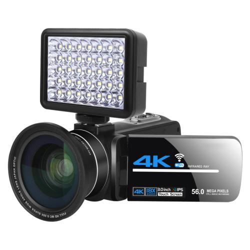 Videocamera digitale KOMERY AF2 4K Zoom 18X con accessori