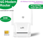Router 4G LTE VR312 con plug EU bianco