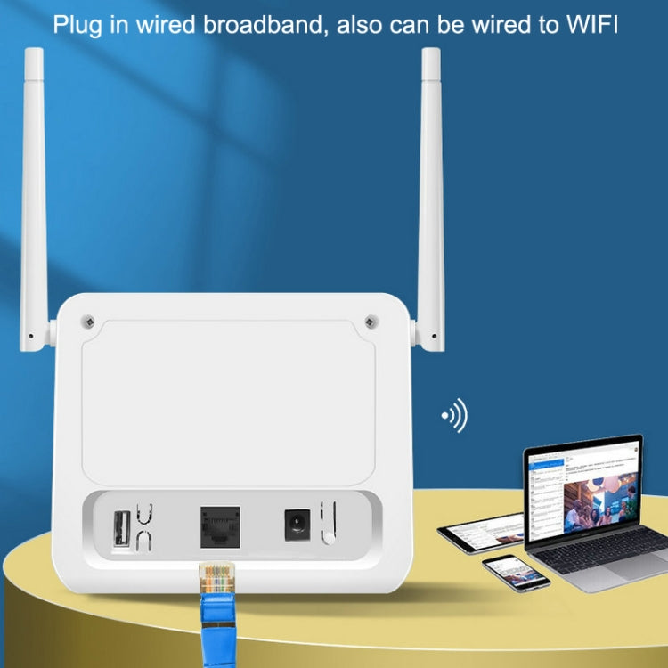 Router 4G LTE VR312 con plug EU bianco