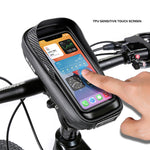 Borsa da manubrio impermeabile con touch screen 0,5L