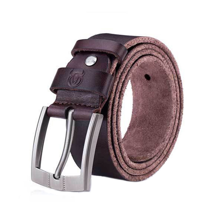 Cintura in pelle bovina Bull Captain con fibbia ad ardiglione