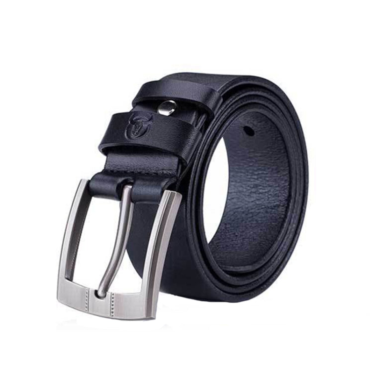 Cintura in pelle bovina Bull Captain con fibbia ad ardiglione