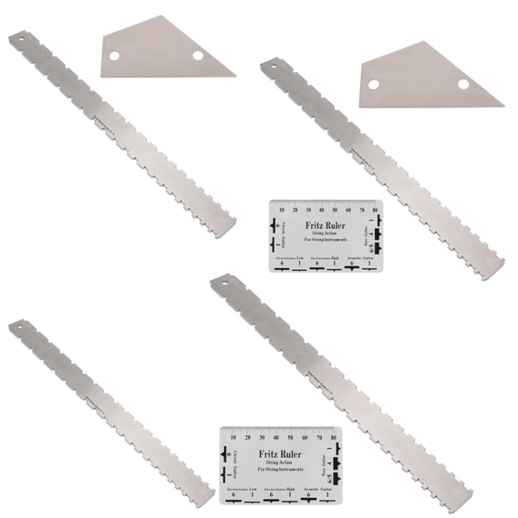 Righello in acciaio inox per misurazione manico chitarra