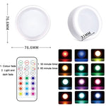 Luce notturna RGB dimmerabile 13 colori con telecomando