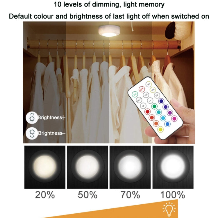 Luce notturna RGB dimmerabile 13 colori con telecomando