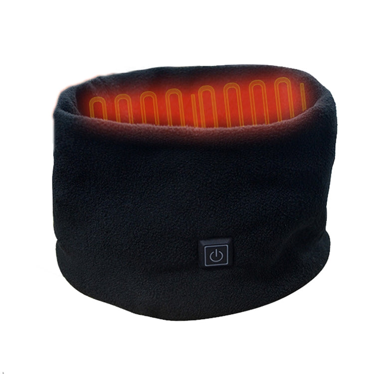 Sciarpa riscaldata USB in pile per sport outdoor autunno/inverno