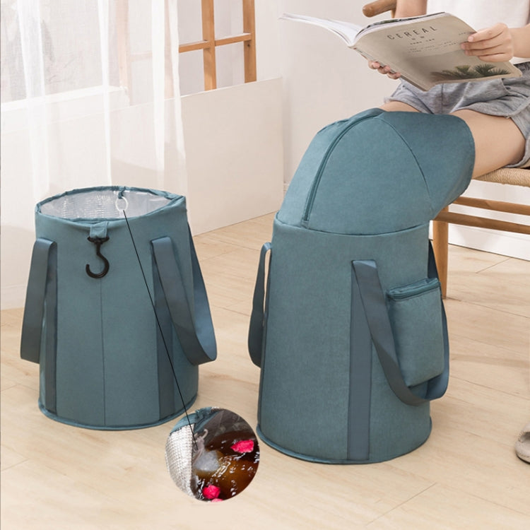 Borsa pieghevole portatile per pediluvio 33x72 cm
