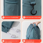 Borsa pieghevole portatile per pediluvio 33x72 cm