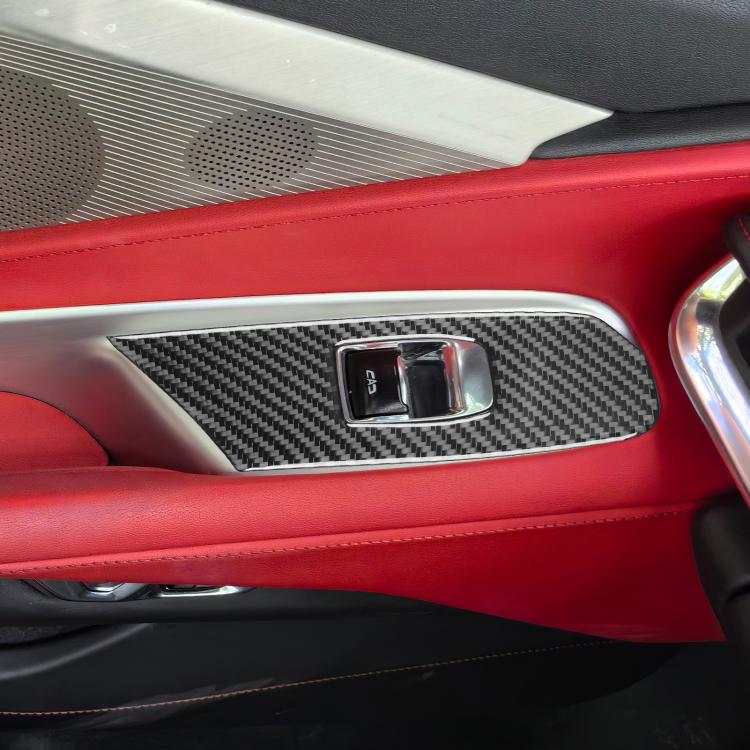 Adesivo decorativo pulsante sollevamento Chevrolet Corvette C8 RH