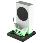 Base ricarica con ventola e luce RGB per Xbox Series S