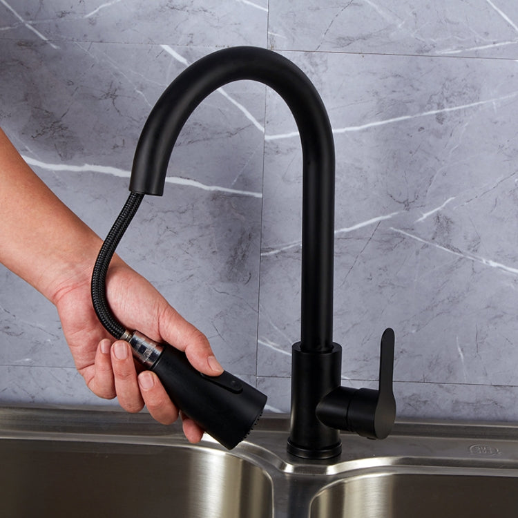 Rubinetto estraibile da cucina in acciaio inox 360°