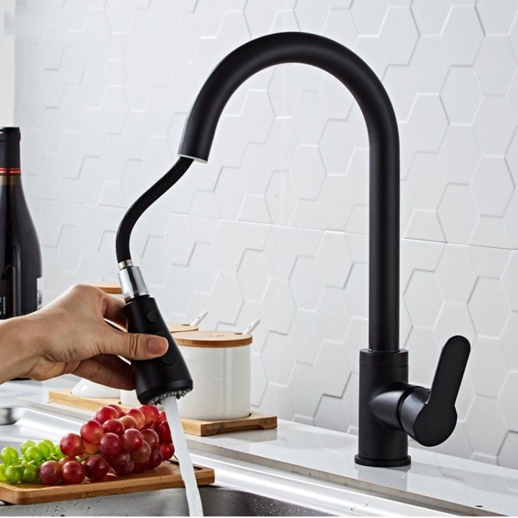 Rubinetto estraibile da cucina in acciaio inox 360°