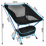 Sedia pieghevole portatile da campeggio e spiaggia
