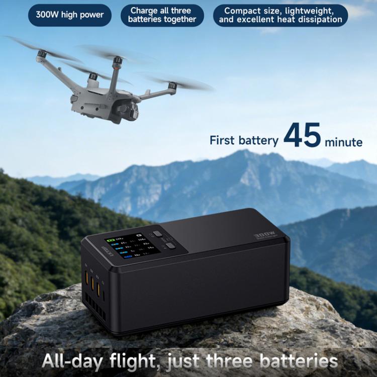 Caricabatterie rapido 300W per DJI Matrice 4D/4TD