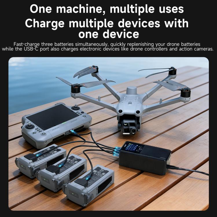 Caricabatterie rapido 300W per DJI Matrice 4D/4TD