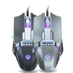 Mouse cablato Dark Alien V710 con 7 tasti programmabili