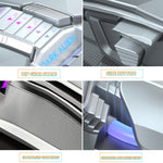 Mouse cablato Dark Alien V710 con 7 tasti programmabili
