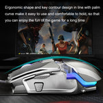 Mouse cablato Dark Alien V710 con 7 tasti programmabili