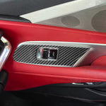 Adesivo decorativo fibra carbonio per Chevrolet Corvette C8