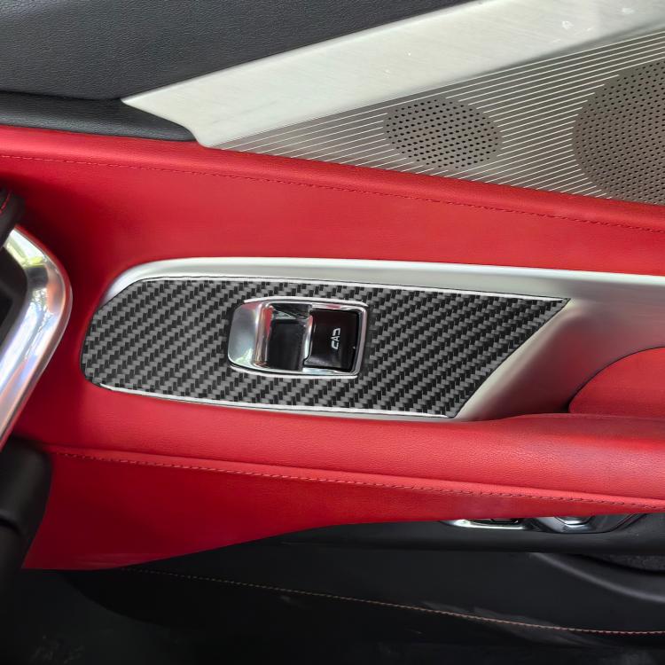 Adesivo decorativo fibra carbonio per Chevrolet Corvette C8