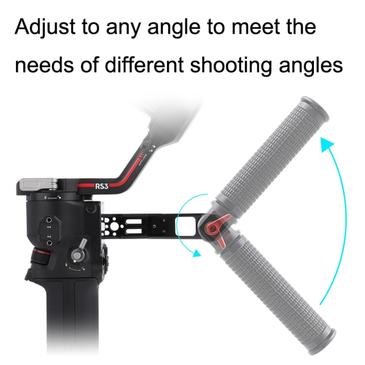 Impugnatura in lega di alluminio per DJI Ronin RS3 Pro