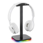 Supporto cuffie da gioco RGB con porte USB e luce