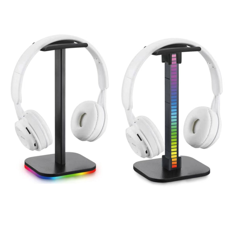 Supporto cuffie da gioco RGB con porte USB e luce