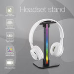 Supporto cuffie da gioco RGB con porte USB e luce