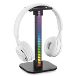 Supporto cuffie da gioco RGB con porte USB e luce