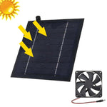Mini ventilatore solare 20W per bagno e cucina