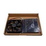 Mini ventilatore solare 20W per bagno e cucina