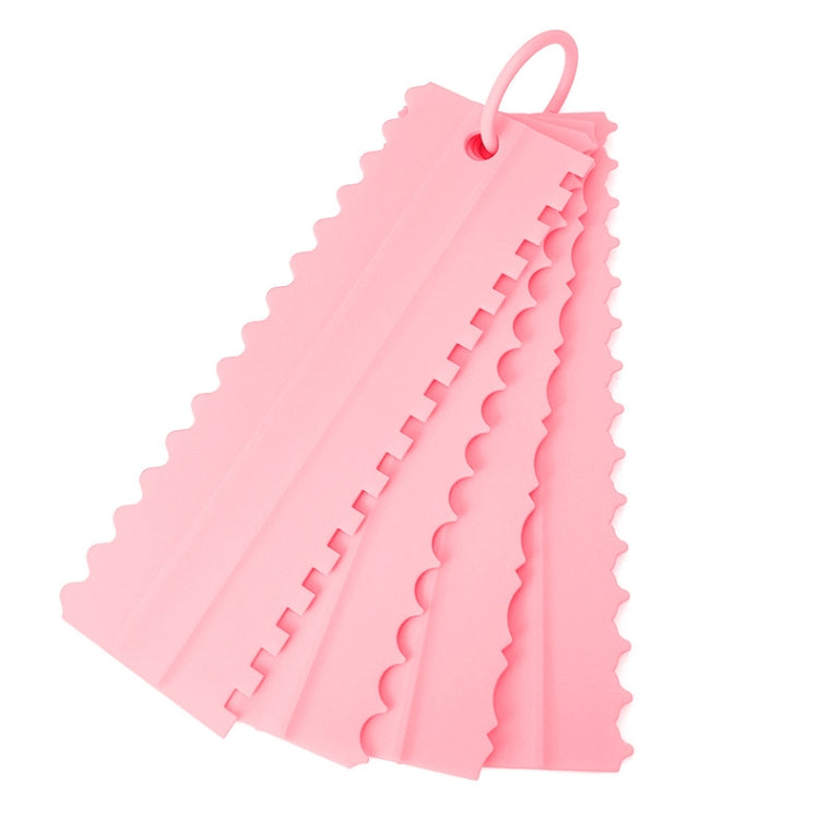 Set 4 Raschietti per Crema in Plastica PP 23x7,5 cm