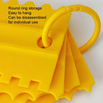 Set 4 Raschietti per Crema in Plastica PP 23x7,5 cm