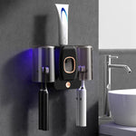 Sterilizzatore UV spazzolini da denti con supporto da parete