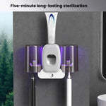 Sterilizzatore UV spazzolini da denti con supporto da parete