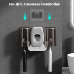 Sterilizzatore UV spazzolini da denti con supporto da parete