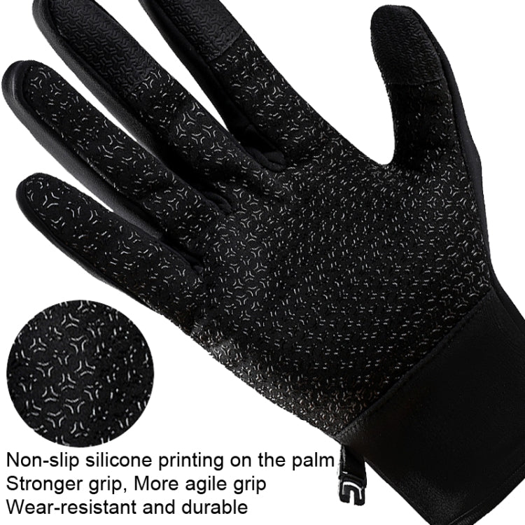 Guanti ciclismo touch screen impermeabili antivento M-L-XL
