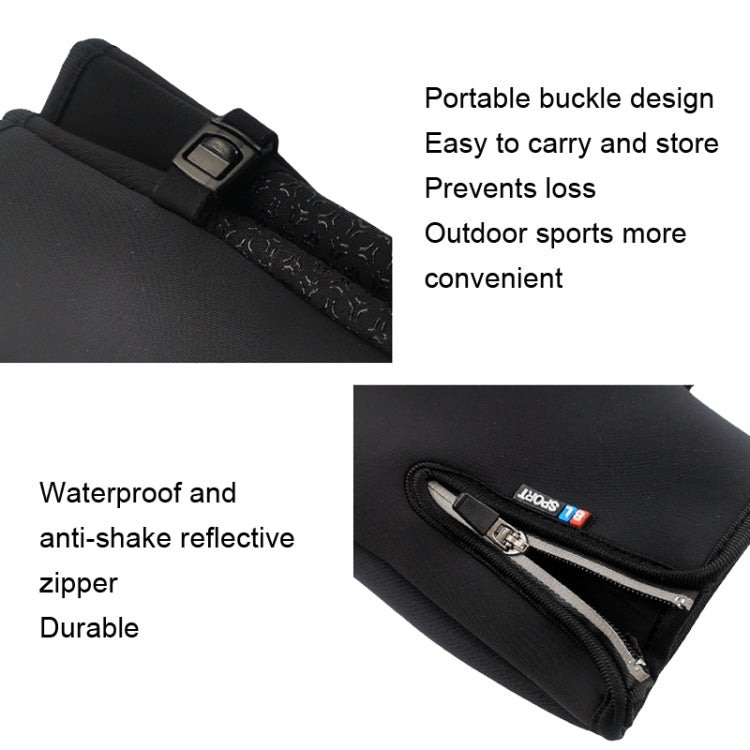 Guanti ciclismo touch screen impermeabili antivento M-L-XL
