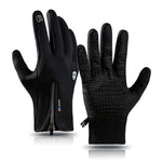 Guanti ciclismo touch screen impermeabili antivento M-L-XL