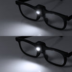 Lente d'ingrandimento occhiali con luci LED 1.8X e 1.3X