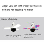 Lampada LED Bluetooth RGB 40W con Musica e Atmosfera