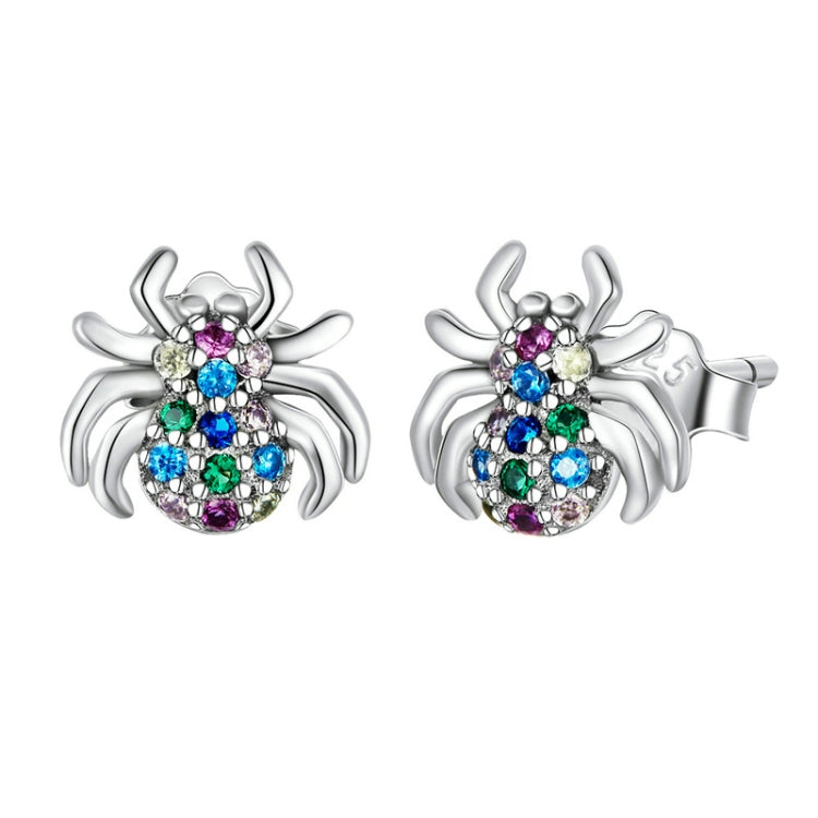 Orecchini in Argento 925 con Zirconi Serie Insetto