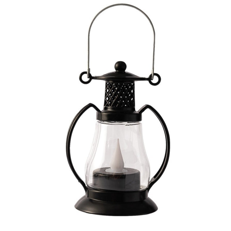 Lanterna decorativa a olio effetto fiamma retrò 15 cm